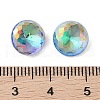 Glass Rhinestone Cabochons RGLA-L029-10B-SPLA-3