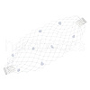 Nylon Fascinator Mesh Face Veil OHAR-WH0034-09A-02-7