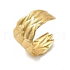 304 Stainless Steel Cuff Bangles for Women BJEW-Z096-03G-4