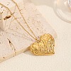 Stainless Steel Pendant Necklaces for Women UV6839-3-1