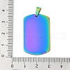 Ion Plating(IP) 304 Stainless Steel Pendants STAS-I311-03A-RC-3