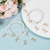 CREATCABIN 12 Sets Brass Toggle Clasps KK-CN0002-42-4
