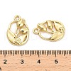 Rack Plating Alloy Pendants PALLOY-Q005-07G-3