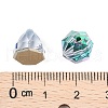 Flat Back K9 Glass Rhinestone Charms RGLA-F062-A-3