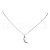 Non-Tarnish 304 Stainless Steel Pendant Necklace for Women NJEW-JN04387-03-1