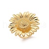 Brass Finger Rings for Women RJEW-U041-18G-4