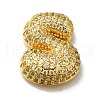 Brass with Cubic Zirconia Pendant KK-Q818-02S-G-1