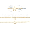 3.28 Feet Handmade Brass Link Chains X-CHC-F010-02-G-2