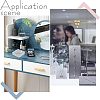 Frosted Acrylic Bases AJEW-WH0176-92B-7