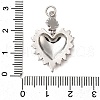 Brass Enamel Pendants KK-P303-03P-3