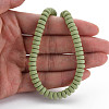 Handmade Polymer Clay Beads Strands CLAY-N008-008-202-6