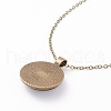 Rainbow Pride Necklace NJEW-F290-01H-3