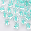 Transparent Acrylic Beads TACR-S154-12A-68-1