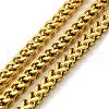 Ion Plating(IP) 304 Stainless Steel Curb Chains CHS-C013-01D-G-1