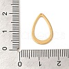 Ion Plating(IP) 304 Stainless Steel Pendants STAS-U025-06G-3