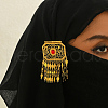 Exquisite & Hollow Brass Hexagon Brooches for Women OU9200-4