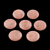 Flat Round Imitation Gemstone Acrylic Beads OACR-R051-24-1
