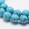 Synthetic Turquoise Bead Strands X-G-G671-8mm-3