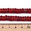 Handmade Millefiori Glass Beads Strands LAMP-T021-28A-01-4