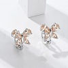 Brass Hoop Earrings EJEW-R016-10P-01-1