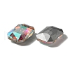 Glass Rhinestone Cabochons RGLA-WH0005-10A-2
