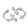 Non-Tarnish 304 Stainless Steel Stud Earrings EJEW-G395-25P-2