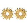 Alloy Stud Earrings EJEW-D300-02G-03-1