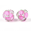 Fruit Round Resin Beads RESI-T059-03J-2