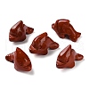 Natural Red Jasper Carved Healing Dolphin Figurines G-B062-01C-1