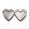 Tarnish Resistant 316 Stainless Steel Locket Pendants STAS-P268-05P-3