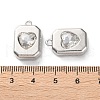 Rack Plating Alloy Rhineston Pendants FIND-M038-01P-3