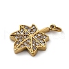 316 Stainless Steel Rhinestone Pendants STAS-K258-39C-G-2