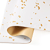 20 Sheets Plastic Gold Foil Flower Bouquets Wrapping Packaging DIY-TAC0025-13A-4