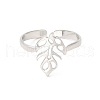 304 Stainless Steel Cuff Rings RJEW-E063-34P-2