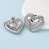 304 Stainless Steel Rhinestone Stud Earrings for Women EJEW-K311-02P-3