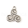 Tibetan Style Alloy Pendants TIBE-L008-54AS-1