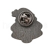 Christmas Theme Zinc Alloy Enamel Pin Brooch for Backpack Clothes JEWB-R003-02EB-04-2