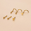 316L Surgical Stainless Steel Fishtail Nose Rings WG6A6FF-05-2