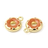 Alloy Enamel Charms ENAM-D050-11G-3