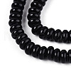 Opaque Spray Painted Glass Beads GLAA-ZX008-6mm-18F-3