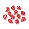 Faceted Glass Pendants GLAA-F068-C14-2