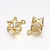 Brass Charms X-KK-G307-10-2