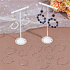 SOFPLATE 160Pcs 4 Style Brass Wine Glass Charm Rings KK-SP0001-33P-4