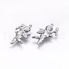 Tarnish Resistant 304 Stainless Steel Pendants STAS-E438-05P-2