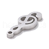 Non-Tarnish 304 Stainless Steel Pendants STAS-E166-01P-3