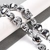 Electroplated Synthetic Non-magnetic Hematite Beads Strands G-Q174-04B-2