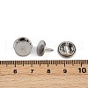 304 Stainless Steel Lapel Pin Backs STAS-P262-03P-03-3