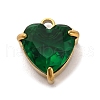 304 Stainless Steel Rhinestone Pendants STAS-P386-01G-01-1