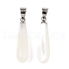 Natural Trochid Shell/Trochus Pendants SSHEL-N027-129-01-3