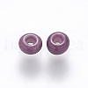 8/0 Baking Paint Glass Round Seed Beads SEED-C029-B-18-2